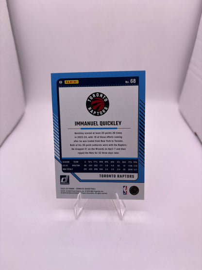 Donruss Immanuel Quickley