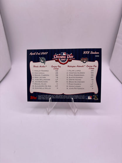 Topps Opening Day 2007
