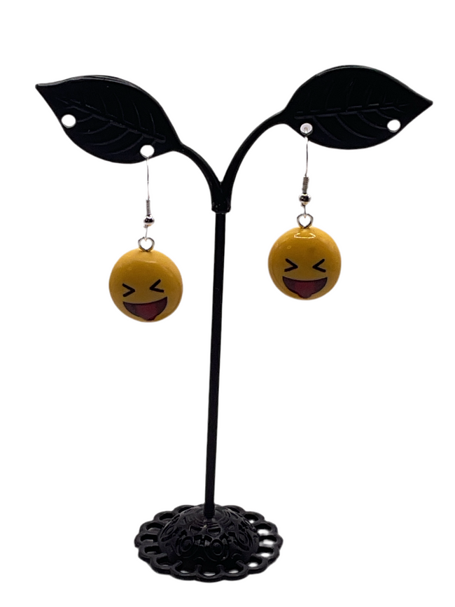 Emoji Earrings Hover Image