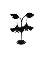 Hanging Bat Earrings