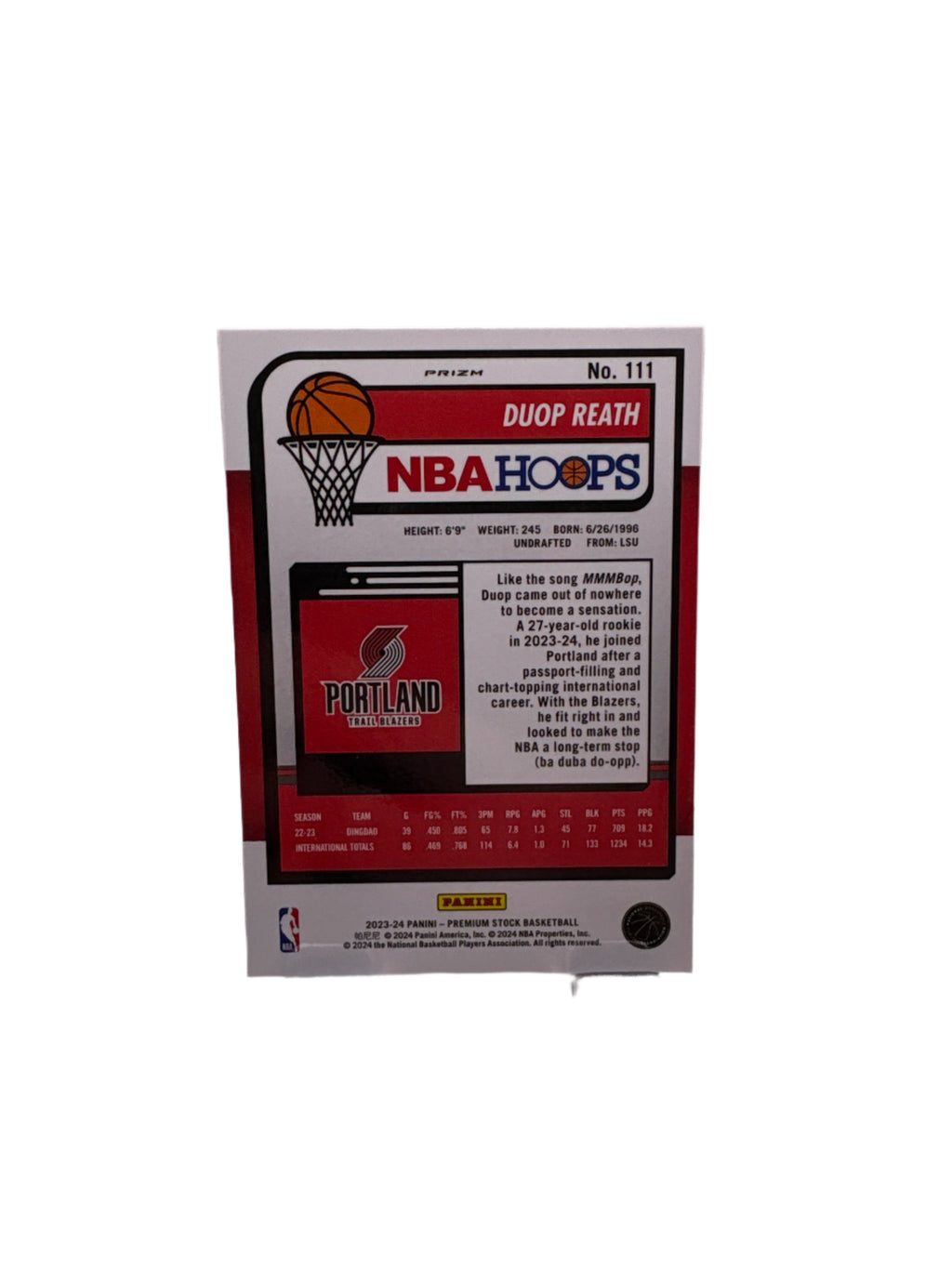 NBA Hoops Duop Reath