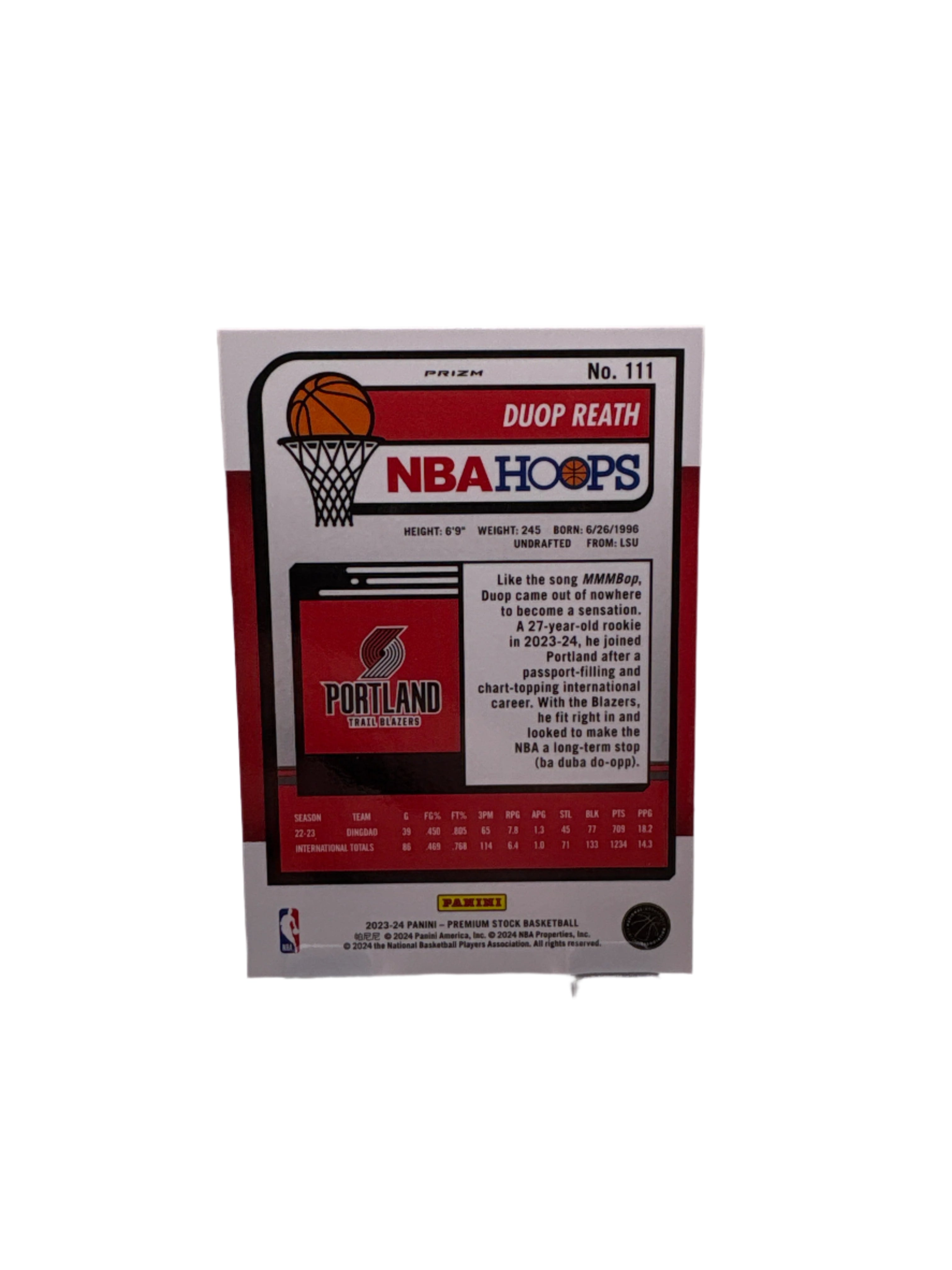 NBA Hoops Duop Reath