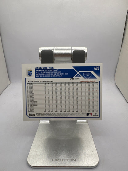 Topps Zack Greinke