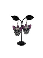 Skull Clown Earrings