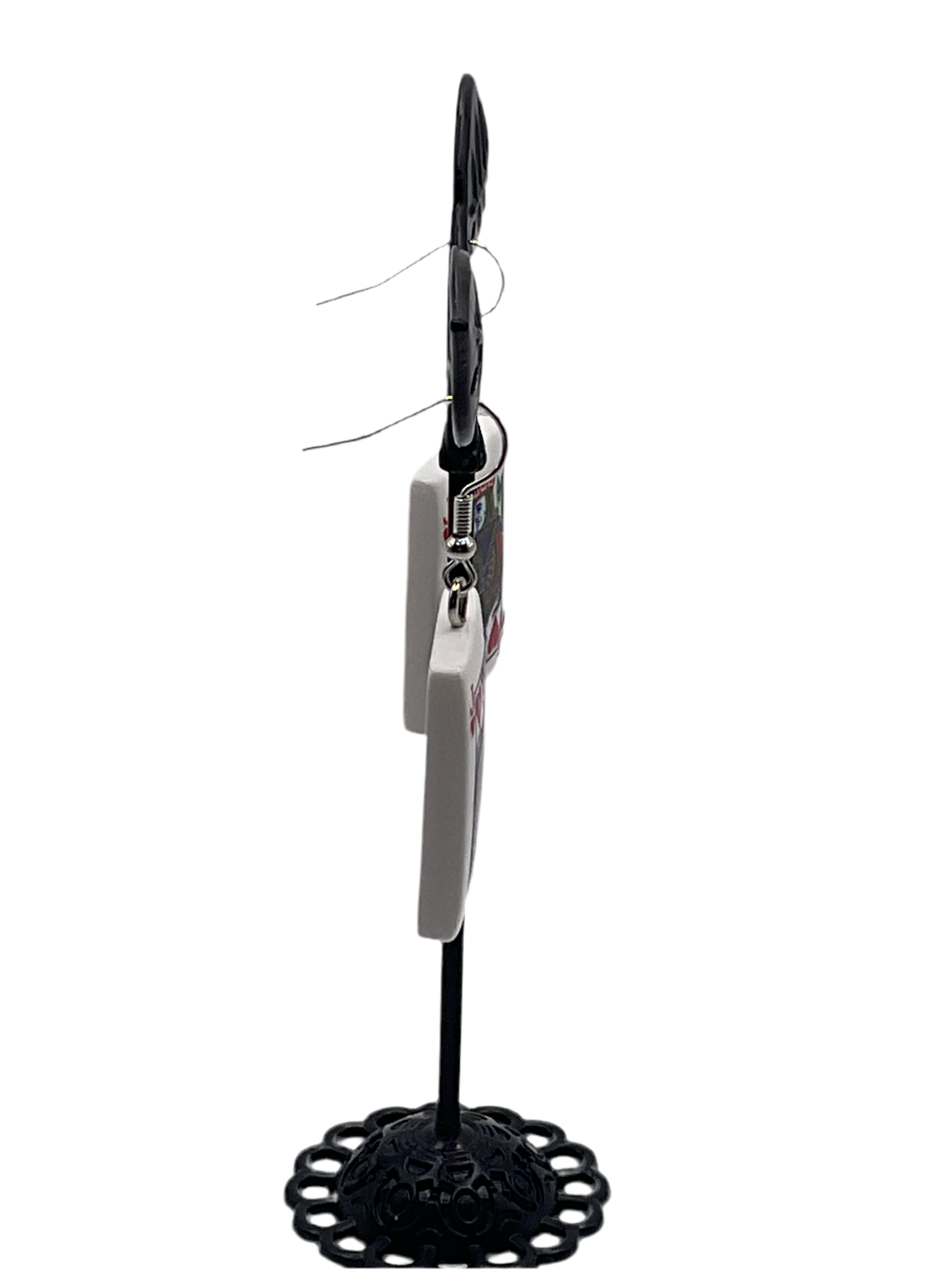 Jack of hearts earrings