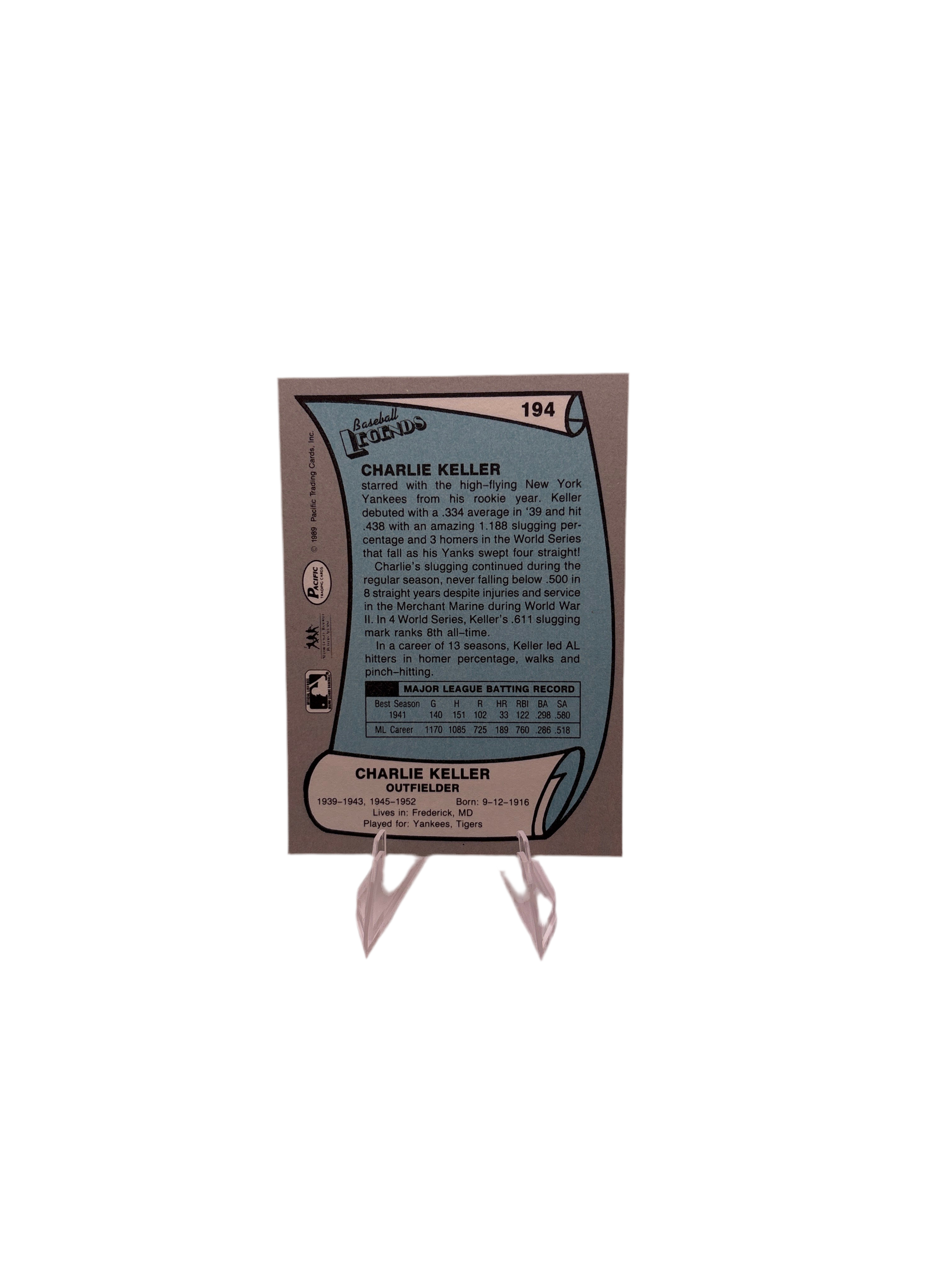 Pacific Charlie Keller