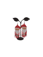 Santa Claus Tassel  Earrings