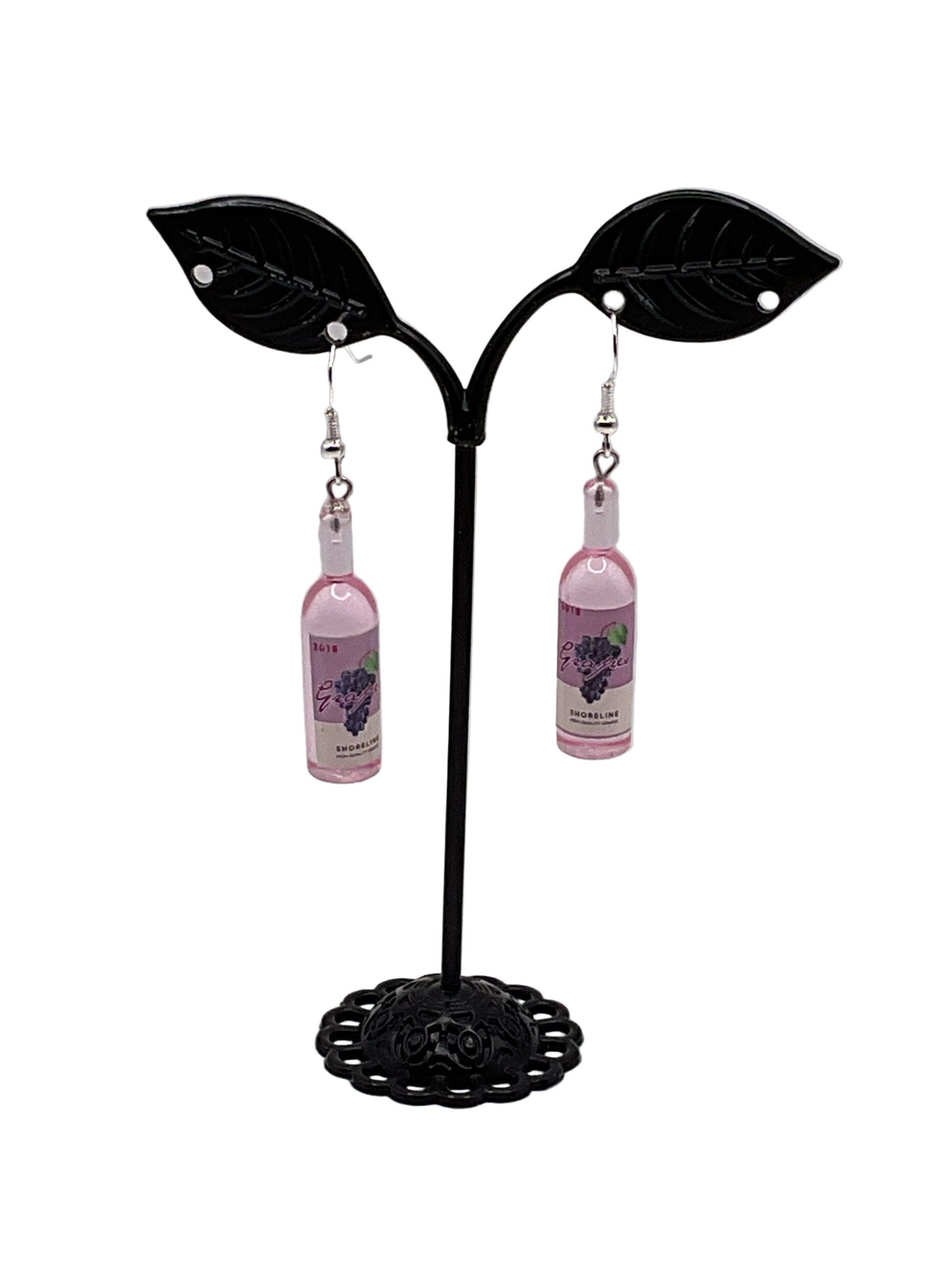 Wine Bottle Earrings