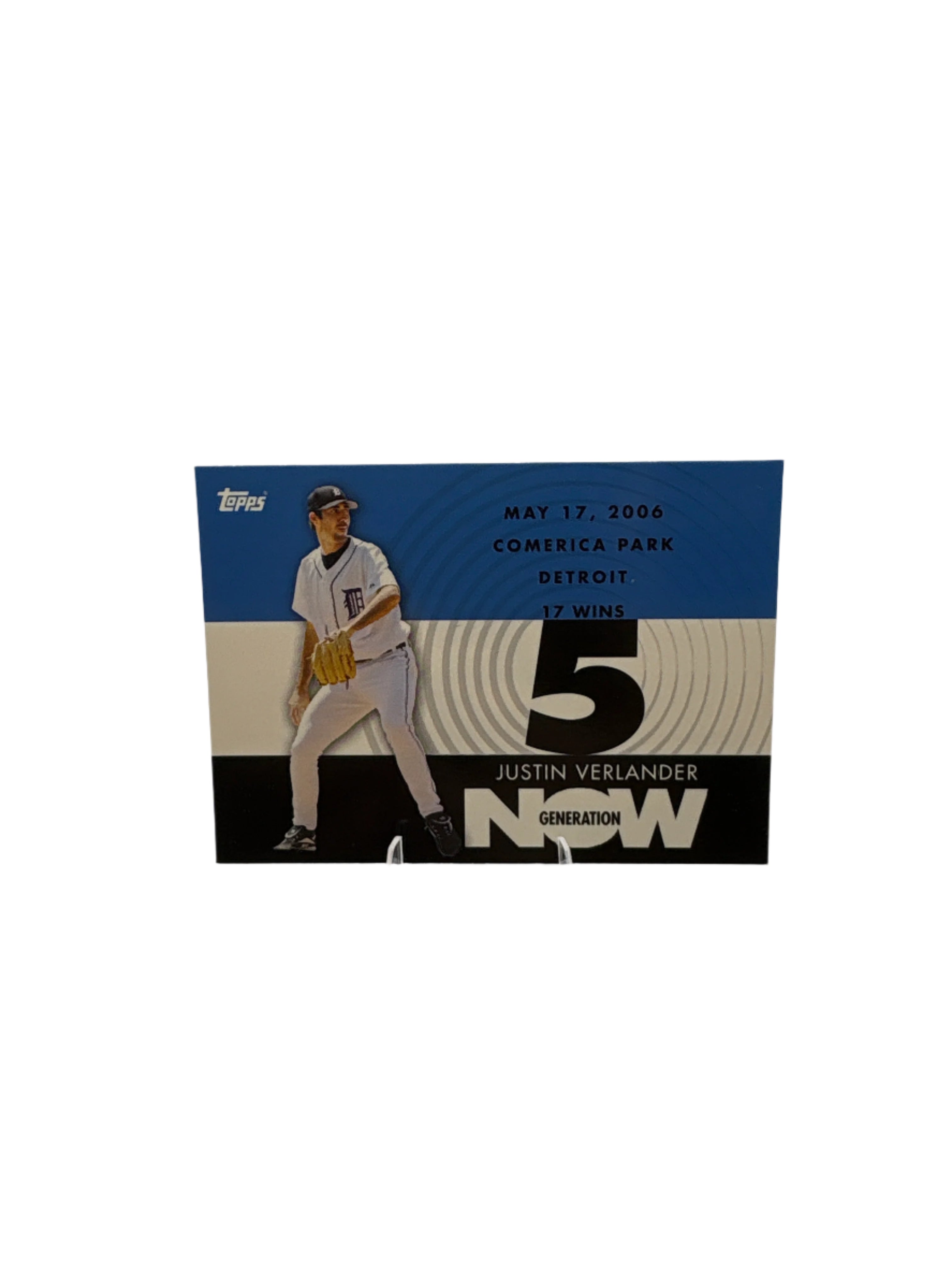 Topps Justin Verlander Main image