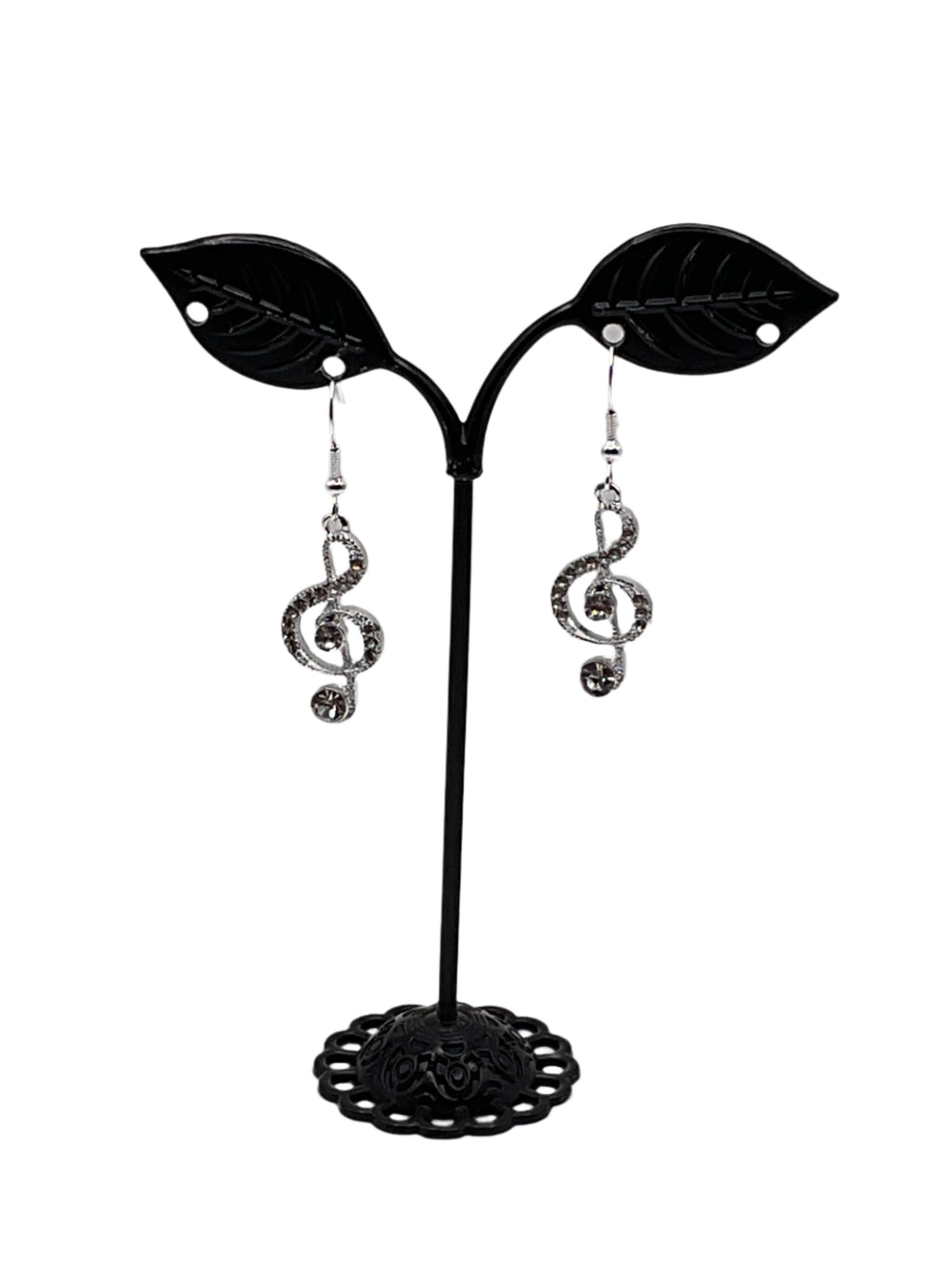 Music note earrings