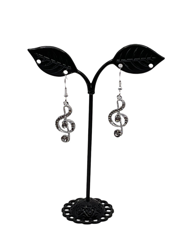 Music note earrings Hover Image