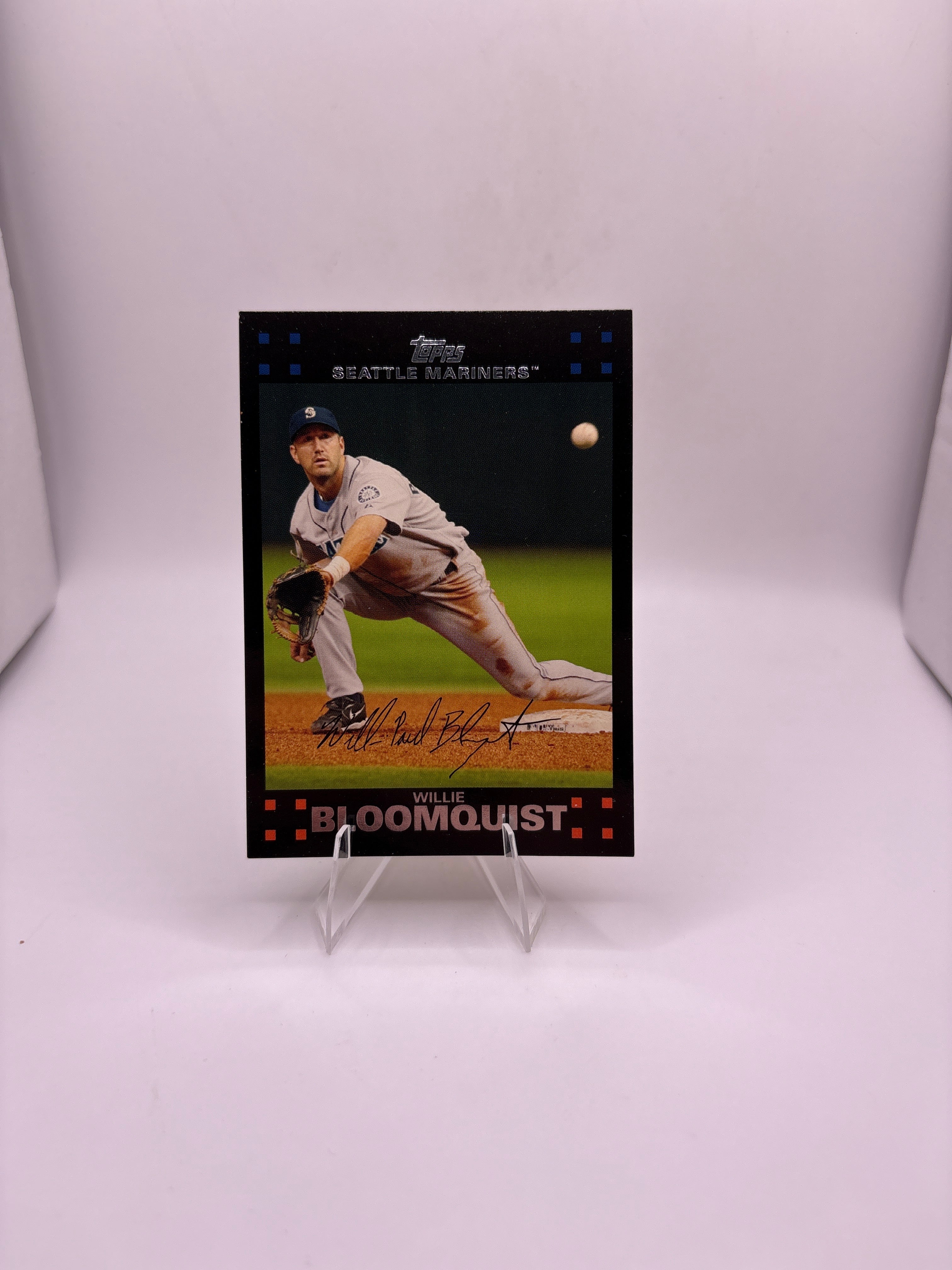 Topps Willie Bloomquist Main image