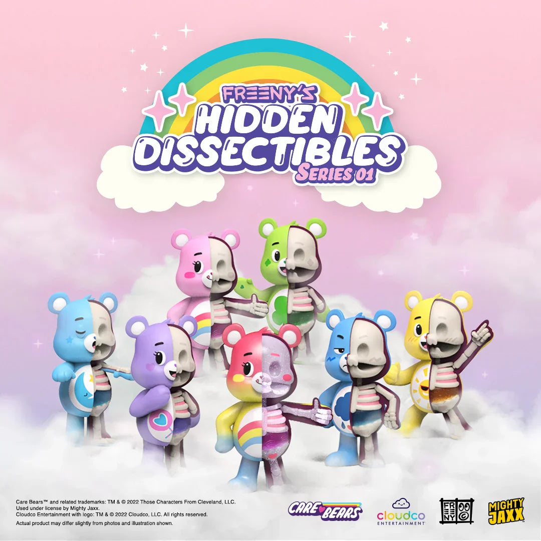 Freeny's Hidden Dissectibles: Carebears Blind Box (1 Blind Box) - Collectors World Toys