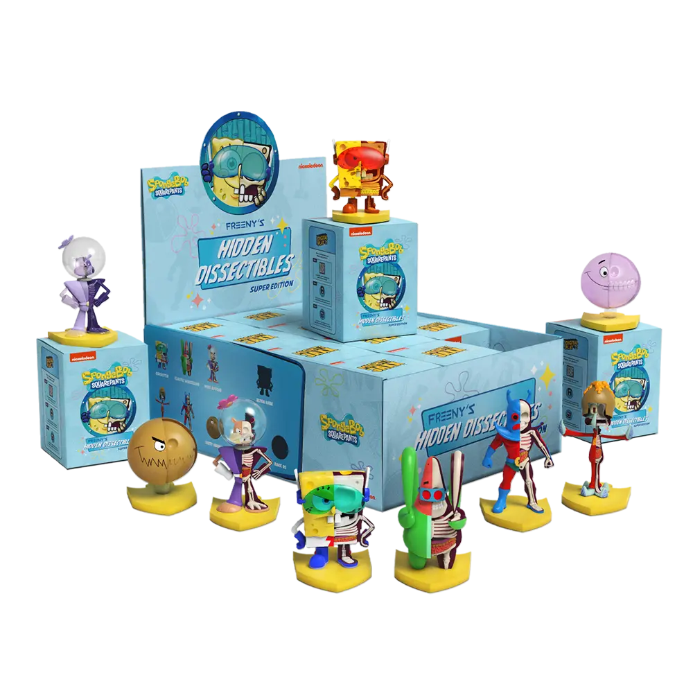 Freeny’s Hidden Dissectibles : SpongeBob SquarePants Series 04 (Super Edition) Blind Box (1 Blind Box) - Collectors World Toys