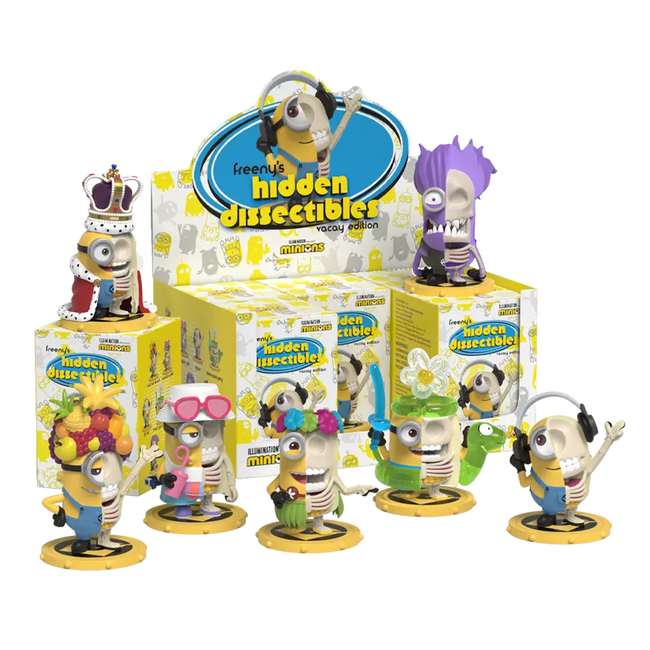 Freeny's Hidden Dissectibles Minions Series 01 - Vacay Edition Blind Box (1 Blind Box) - Collectors World Toys Hover Image