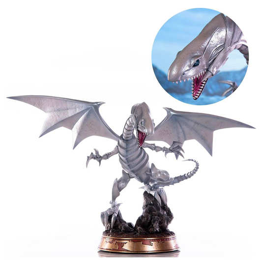 First 4 Figures: Yu-Gi-Oh! - Blue Eyes White Dragon (White Variant) Figure