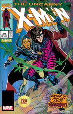 [Signed by Chris Claremont] [Foil] Uncanny X-Men #266 Unknown Comics Exclusive Facsimile Edition Var [IN STOCK] - Collectors World Toys