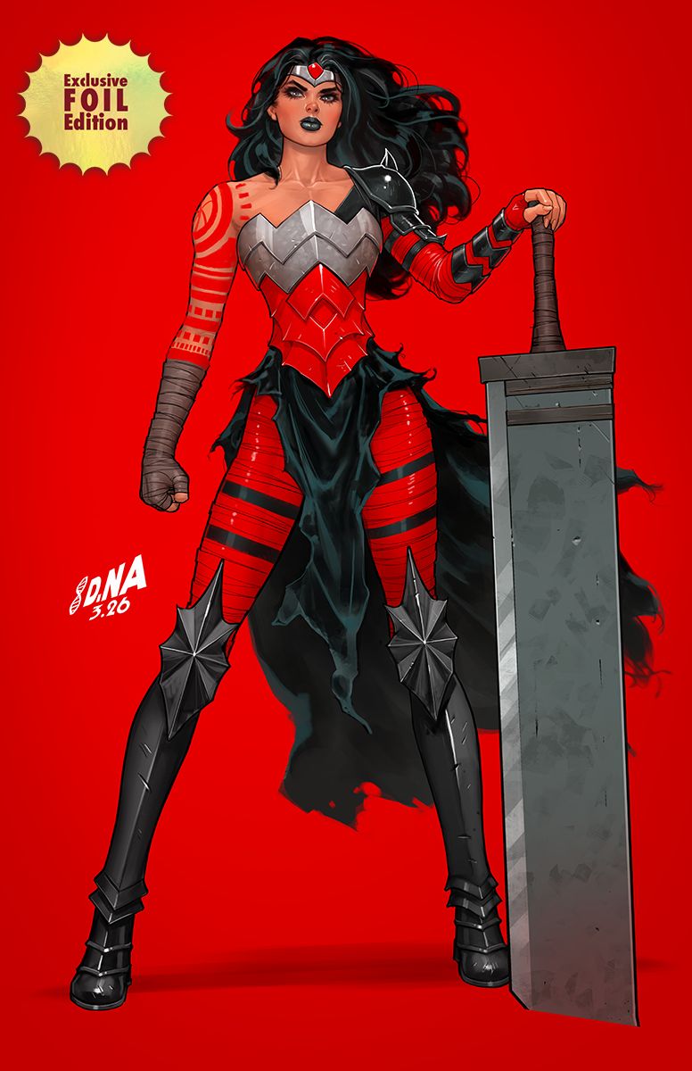 [FOIL] ABSOLUTE WONDER WOMAN #19 DAVID NAKAYAMA EXCLUSIVE VIRGIN VAR (04/22/2026) Main image