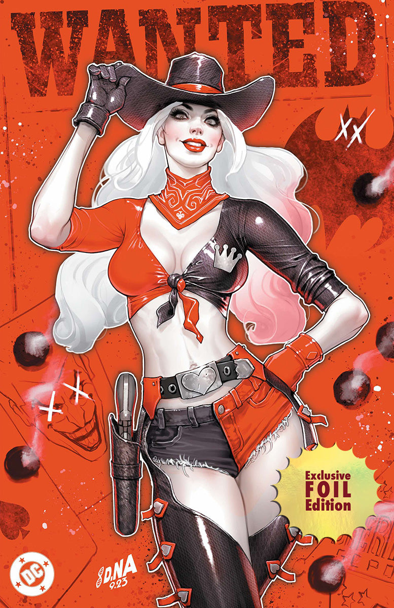 [FOIL] Harley Quinn #47 David Nakayama Exclusive Var PREMIUM HOWDY [RED] (02/19/2025) Main image