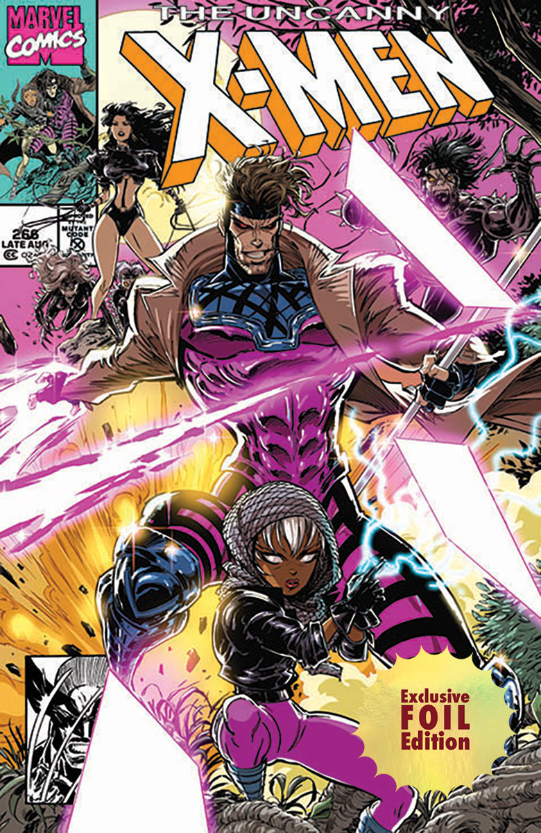 [Foil] Uncanny X-Men #266 Facsimile Edition Unknown Comics Kaare Andrews Exclusive Nycc 2024 Var (10/23/2024) - Collectors World Toys Main image