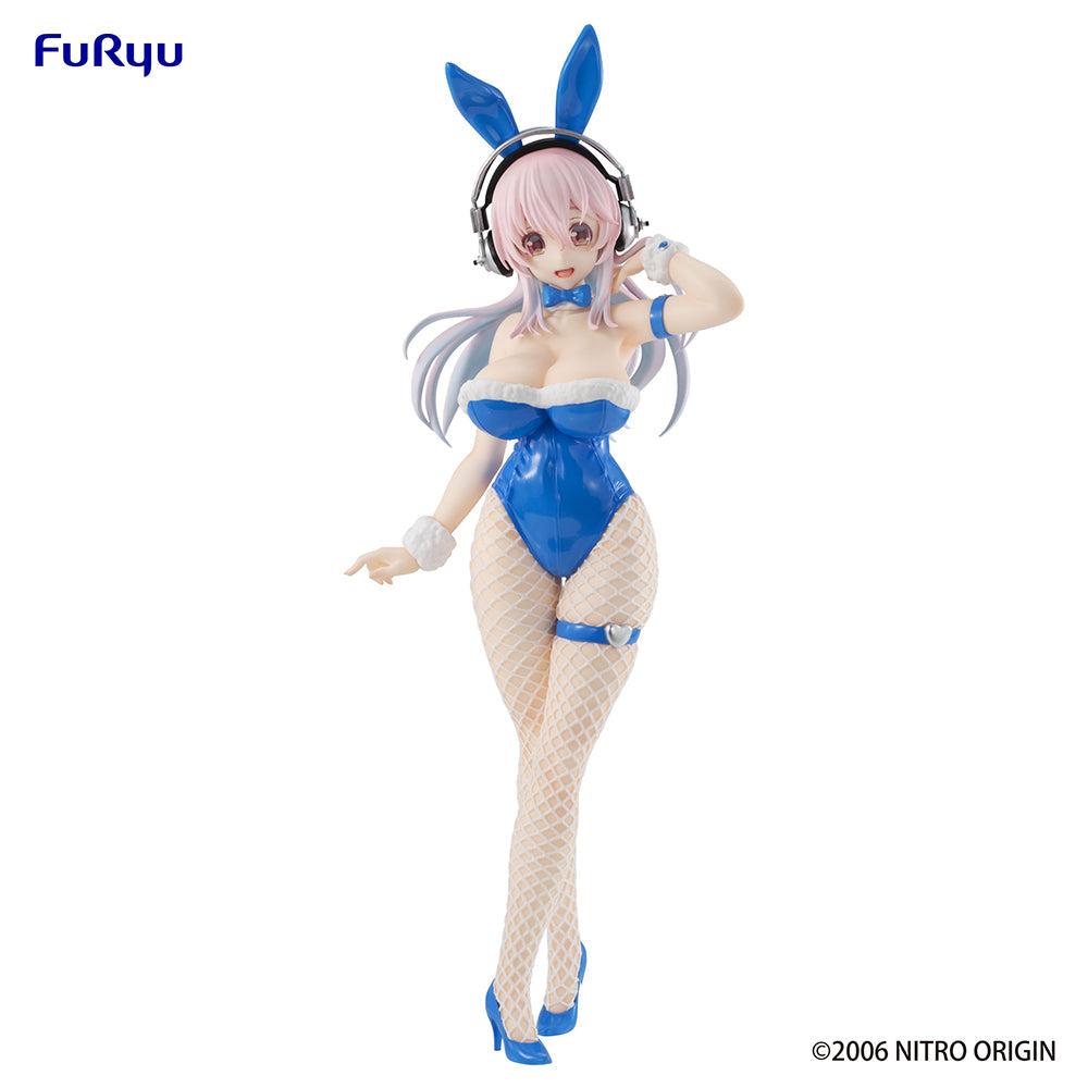 Super Sonico BiCute Blue Rabbit Bunnies Figure - Collectors World Toys