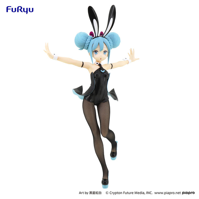 Hatsune Miku BiCute Bunnies Figure -Hatsune Miku/Black- - Collectors World Toys Hover Image