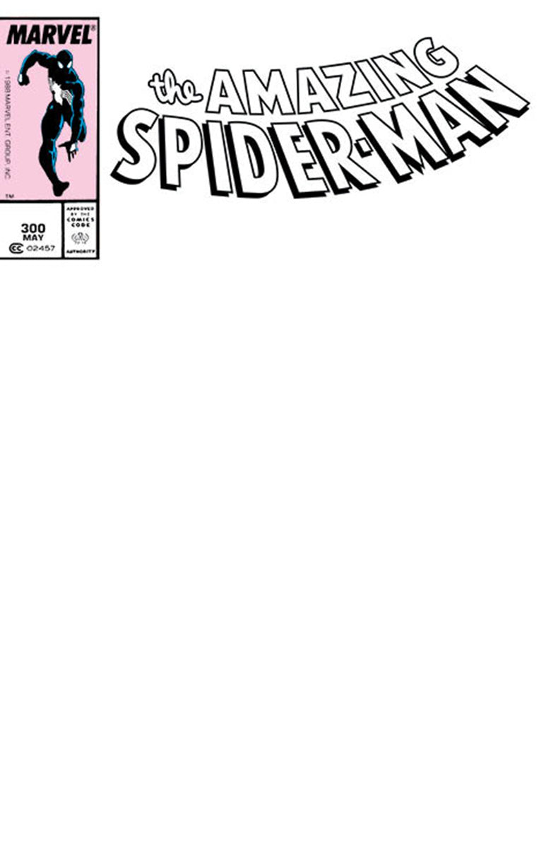 Amazing Spider-Man #300 Facsimile Edition Unknown Comics Exclusive Blank Var (08/23/2023) Main image