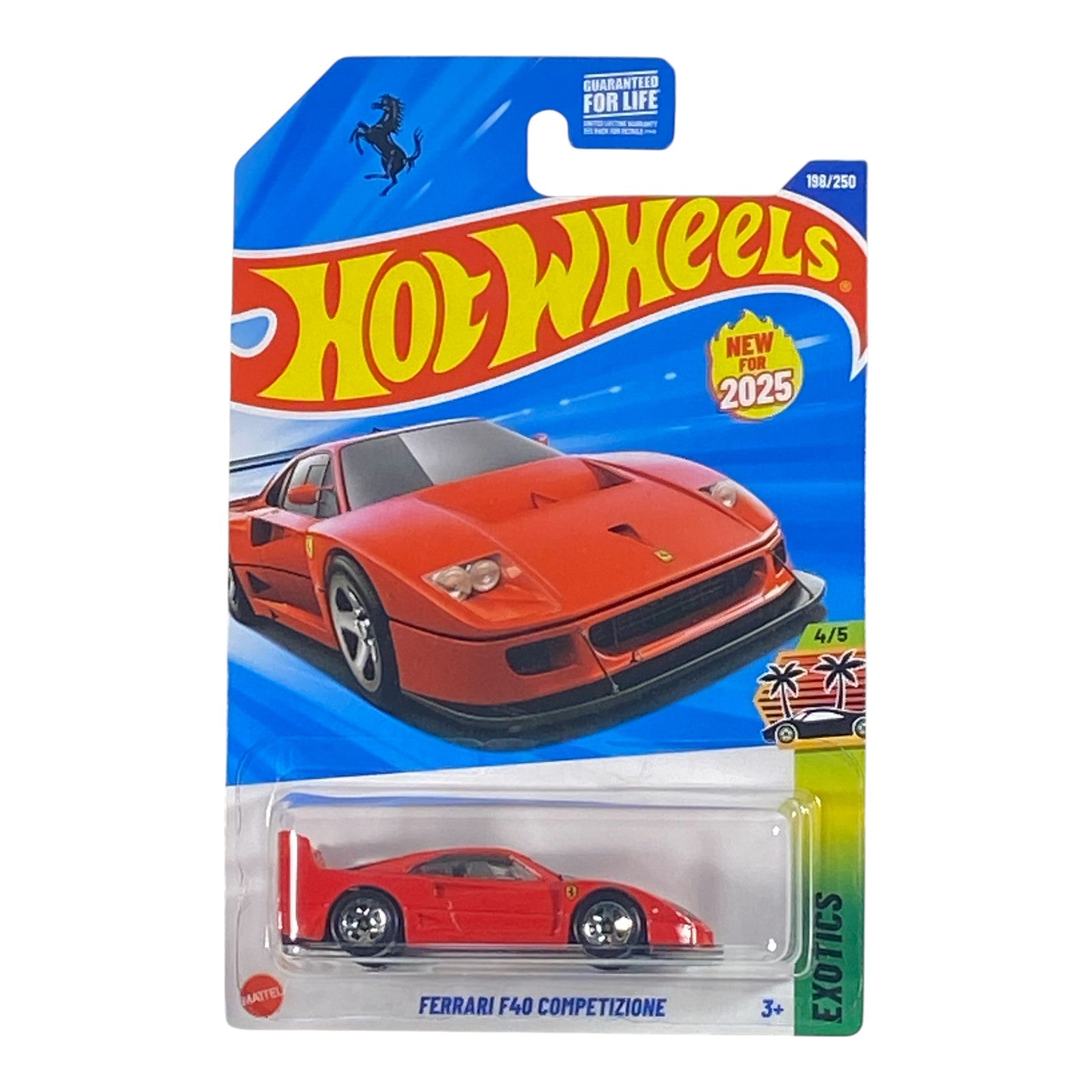 Hot Wheels Ferrari F40 Competizione - Exotics Series 4/5 - Collectors World Toys Main image
