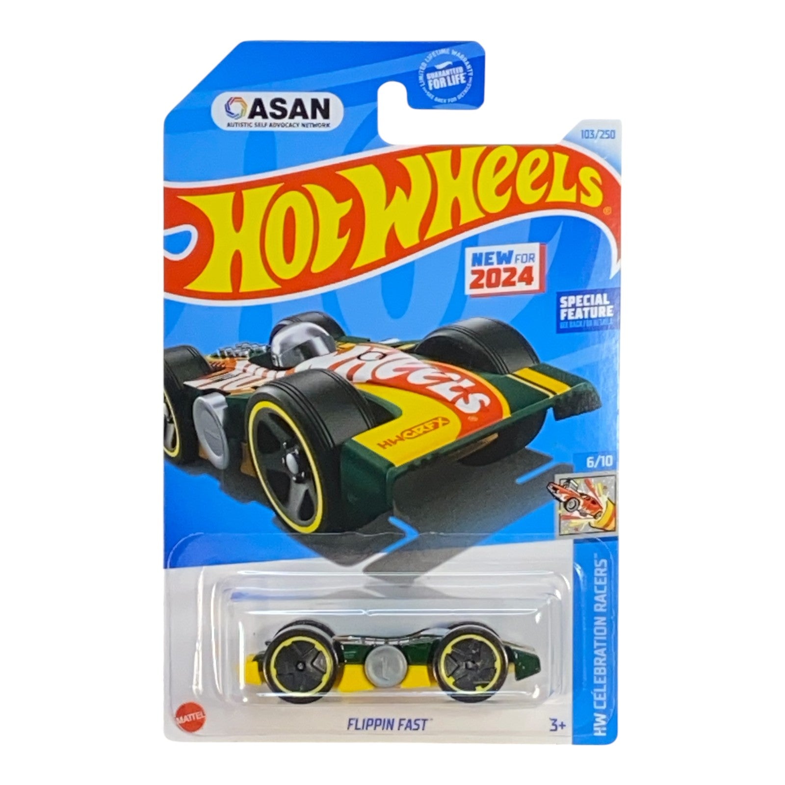 Hot Wheels Flippin Fast - Celebration Racers Series 6/10