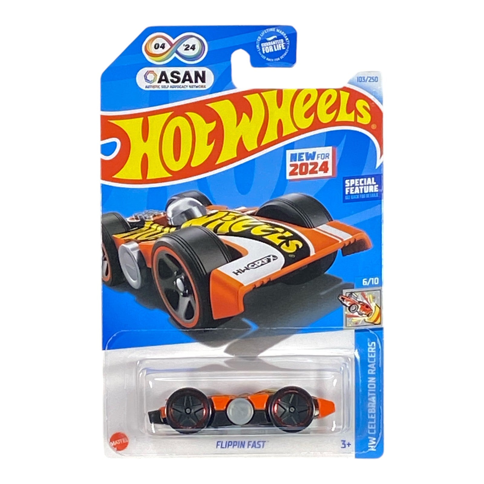 Hot Wheels Flippin Fast - Celebration Racers Series 6/10