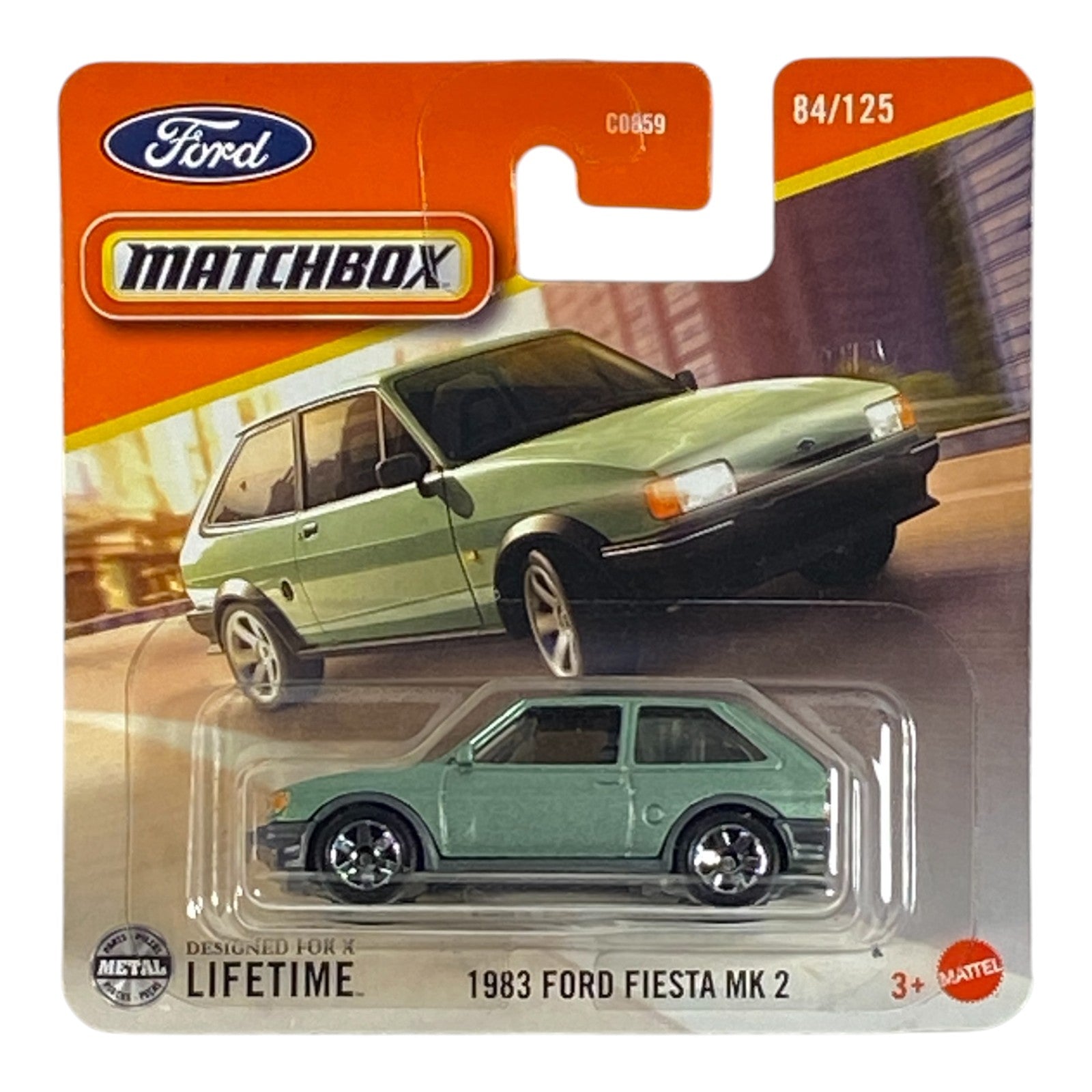 Matchbox 1983 Ford Fiesta MK 2 - 2025 Matchbox Series 84/125 Short Card Main image