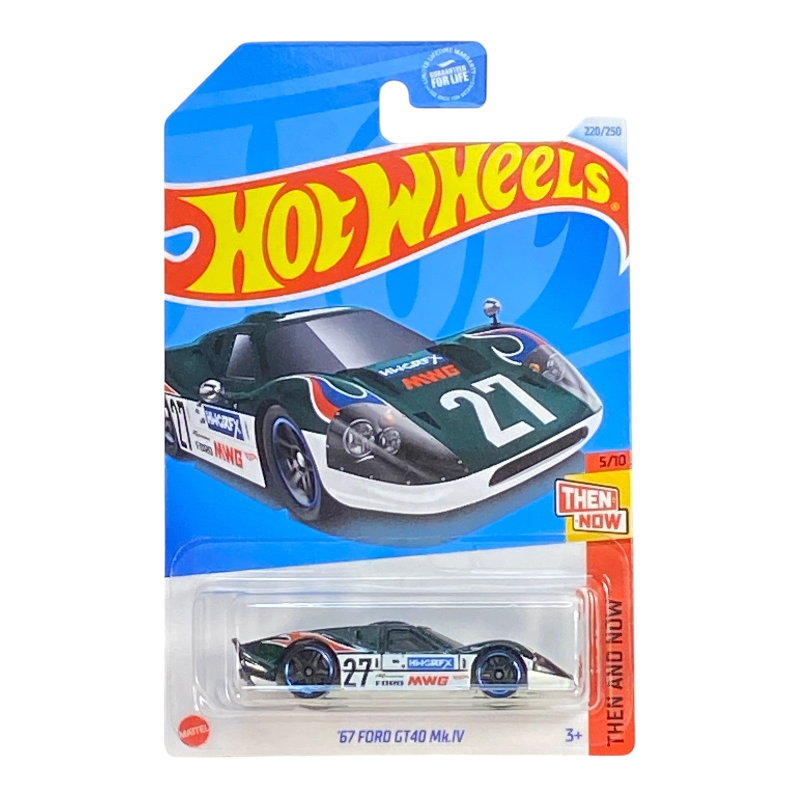 Hot Wheels '67 Ford GT40 Mk.IV - Then And Now Series 5/10