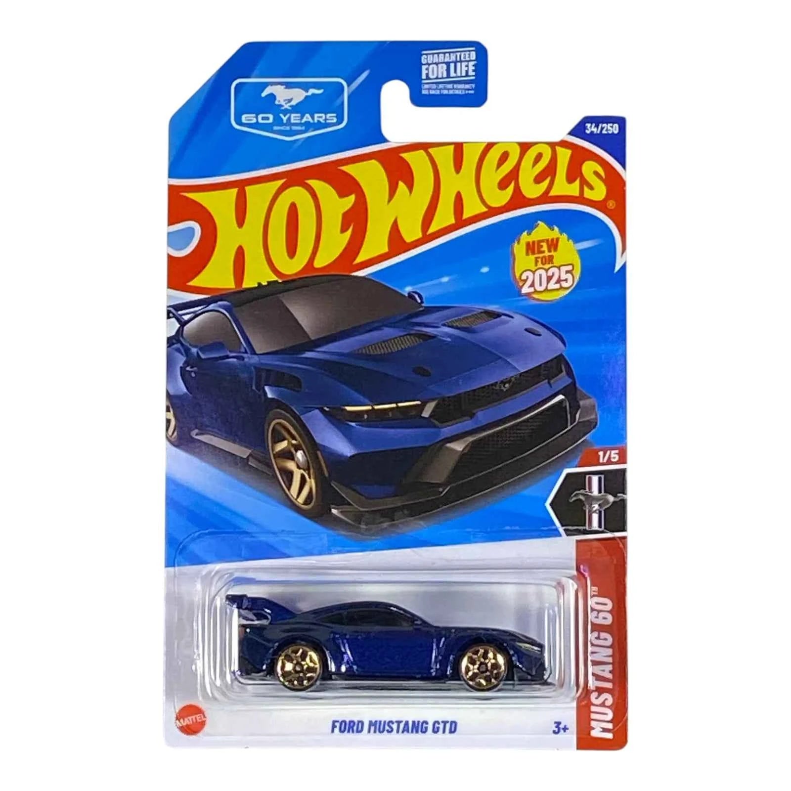 Hot Wheels Ford Mustang GTD - Mustang 60 Series 1/5 Main image
