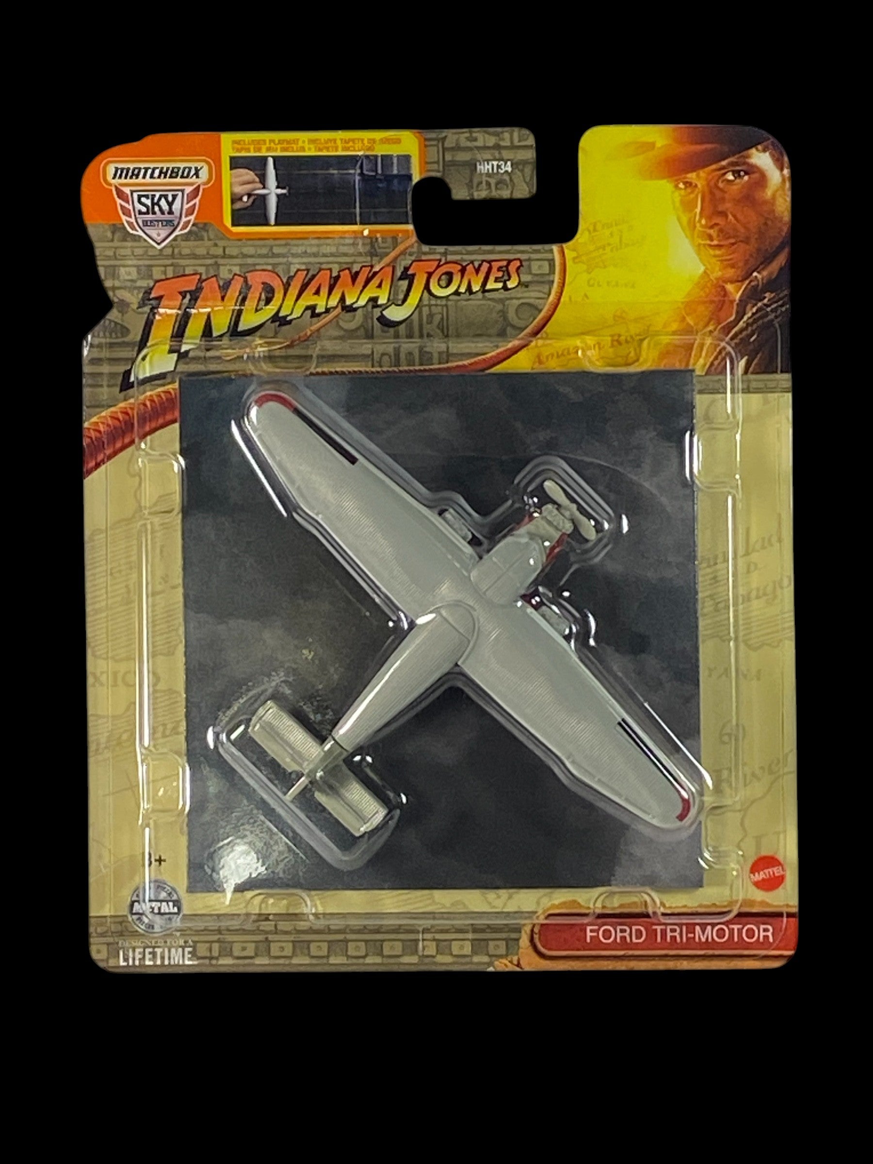 Matchbox Ford Tri-Motor - Sky Busters Indiana Jones Series