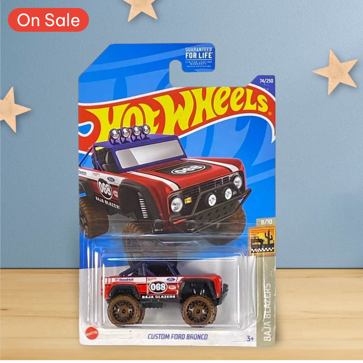 Hot Wheels Custom Ford Bronco - Baja Blazer Series 8/10