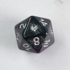 Forgotten Amethyst - 7 Piece DnD Dice Set | Acrylic RPG Gaming Dice - Collectors World Toys