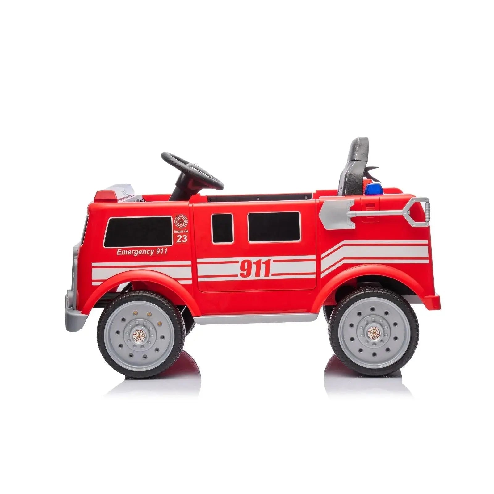 12V Freddo Fire Truck 1 Seater Ride on - Collectors World Toys