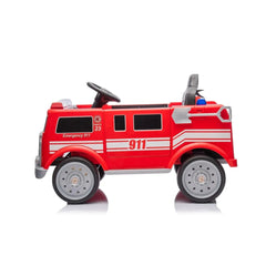 12V Freddo Fire Truck 1 Seater Ride on - Collectors World Toys
