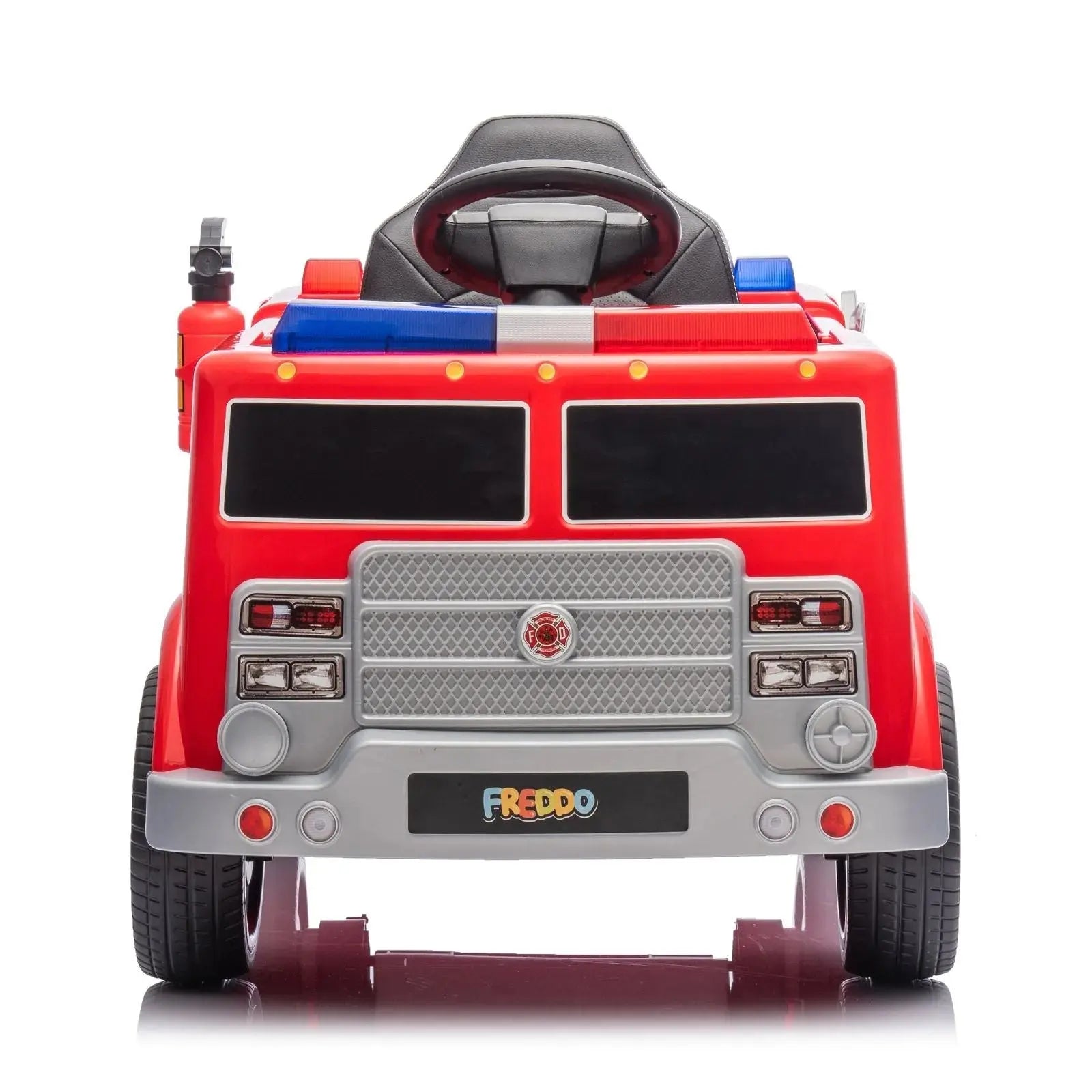 12V Freddo Fire Truck 1 Seater Ride on - Collectors World Toys