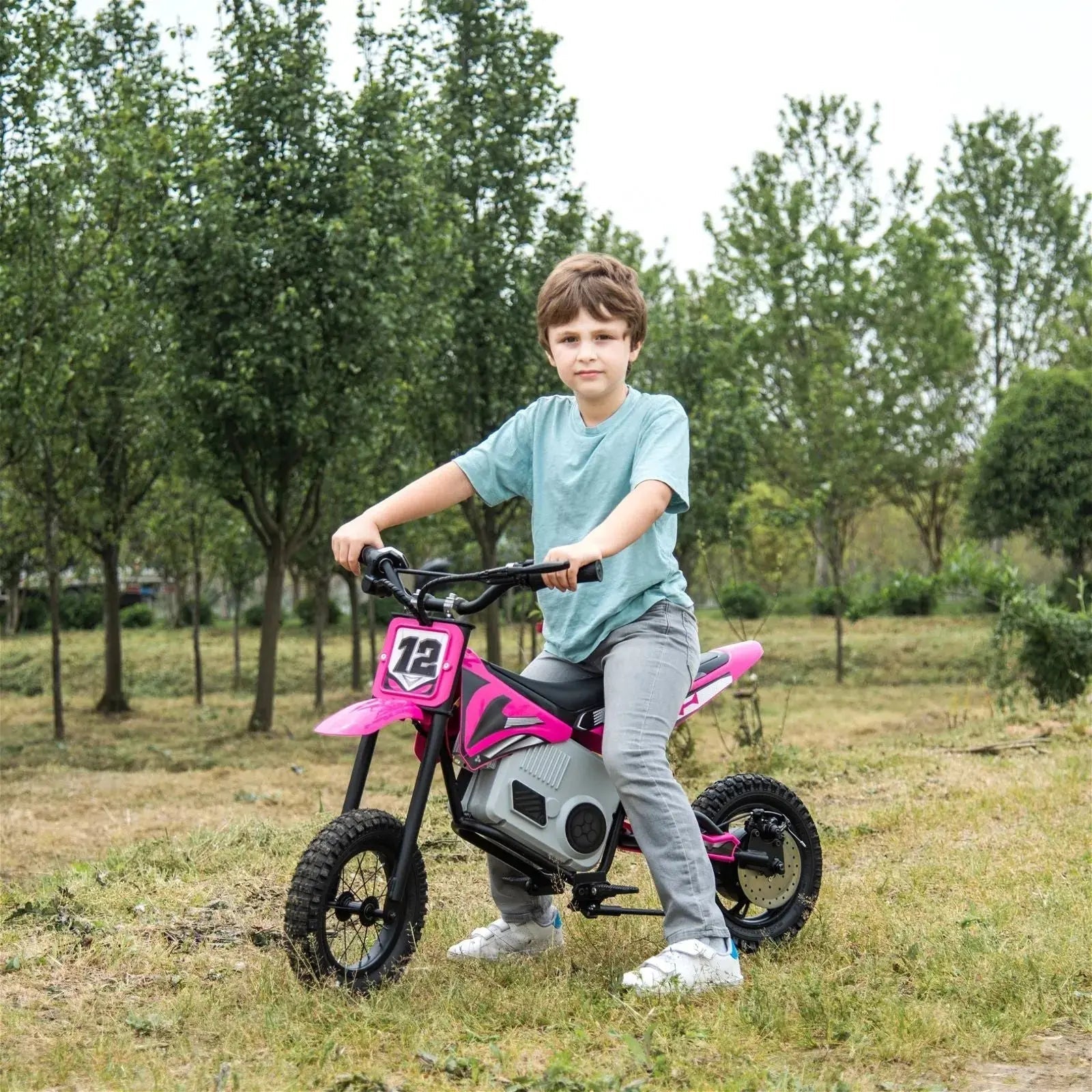 36V Freddo Electric Dirt Bike with Brushless Motor Pink