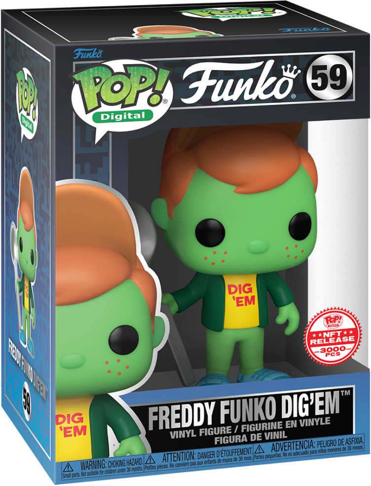 Freddy Funko Dig'Em Main image