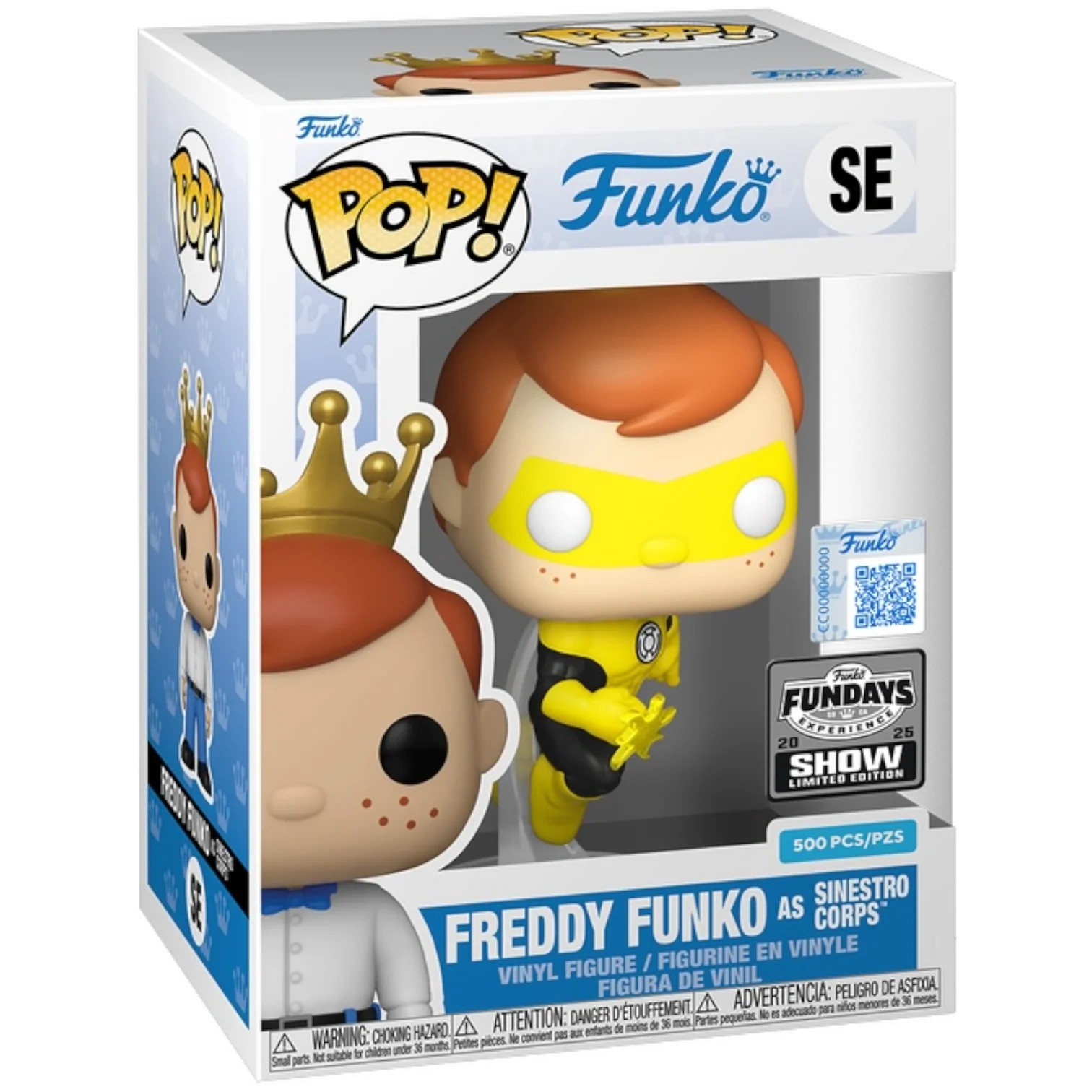 Funko Fundays Experience 2025: Pop! Originals DC Freddy Funko as Sinestro Corps () LE500 Main image