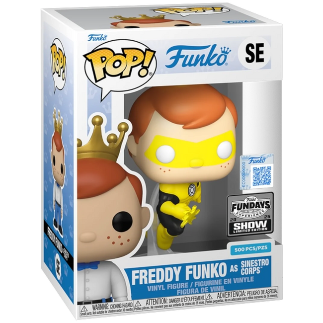Funko Fundays Experience 2025: Pop! Originals DC Freddy Funko as Sinestro Corps () LE500 Hover Image