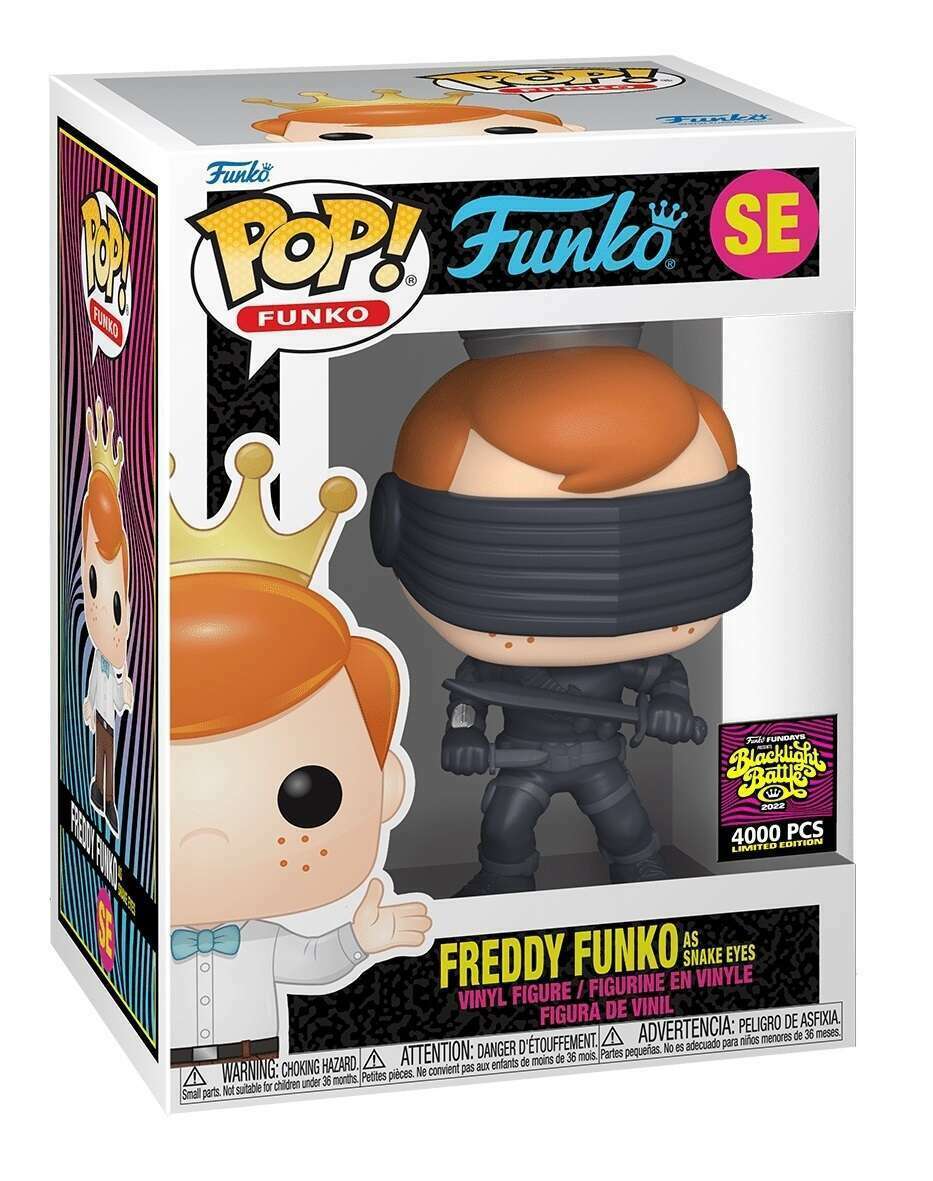 Freddy Funko as Snake Eyes Main image