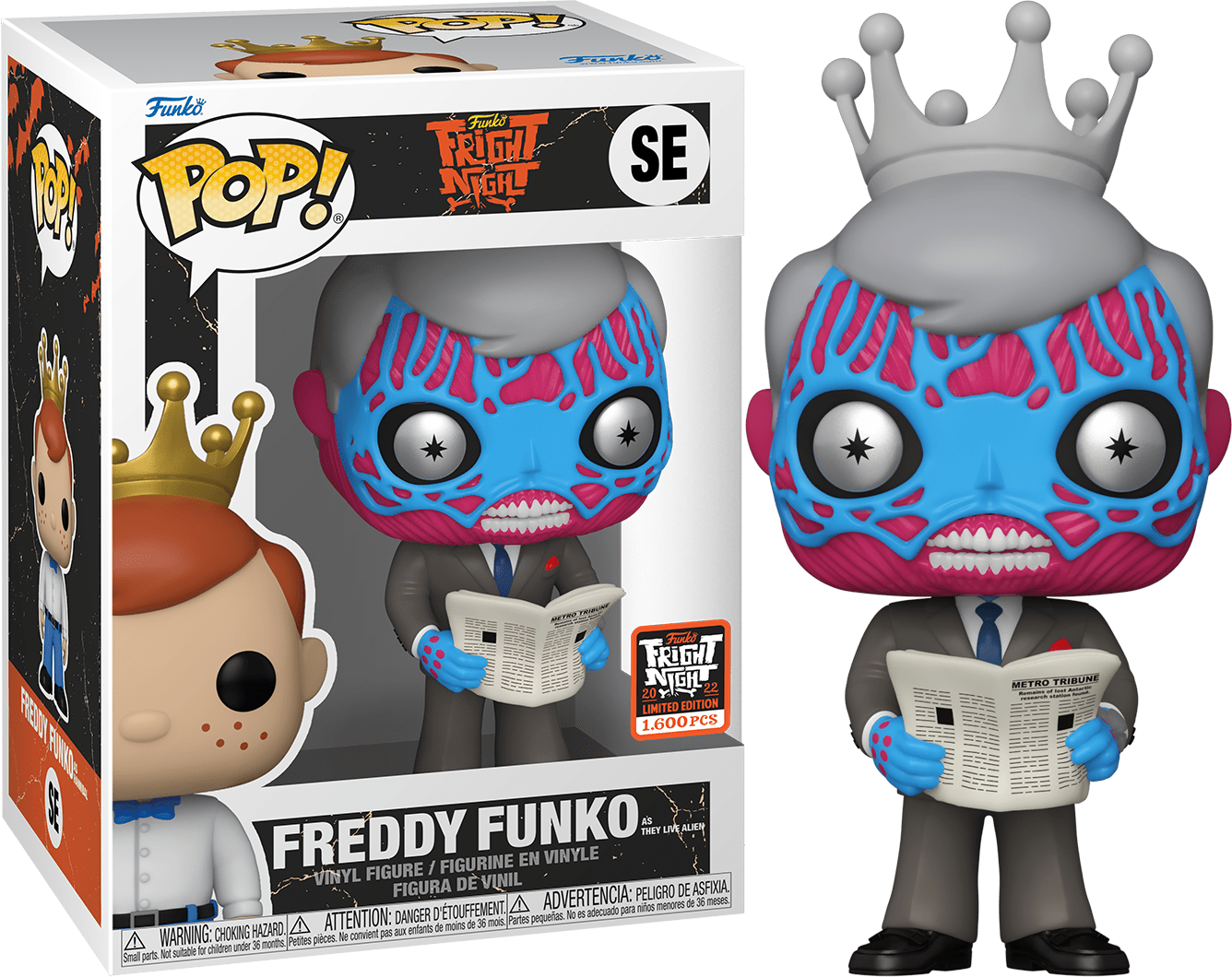 Freddy Funko as They Live Alien Main image