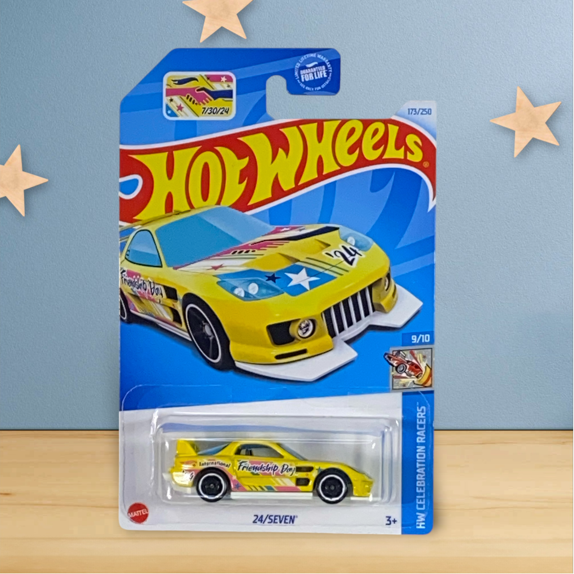 Hot Wheels 24/Seven - Celebration Racers Series 9/10 - Friendship Day