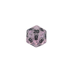 Frozen Blossom - 7 Piece DnD Dice Set | Acrylic RPG Gaming Dice - Collectors World Toys