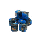 Frozen Corruption 10d6 - DnD Dice Set | Acrylic RPG Gaming Dice - Collectors World Toys