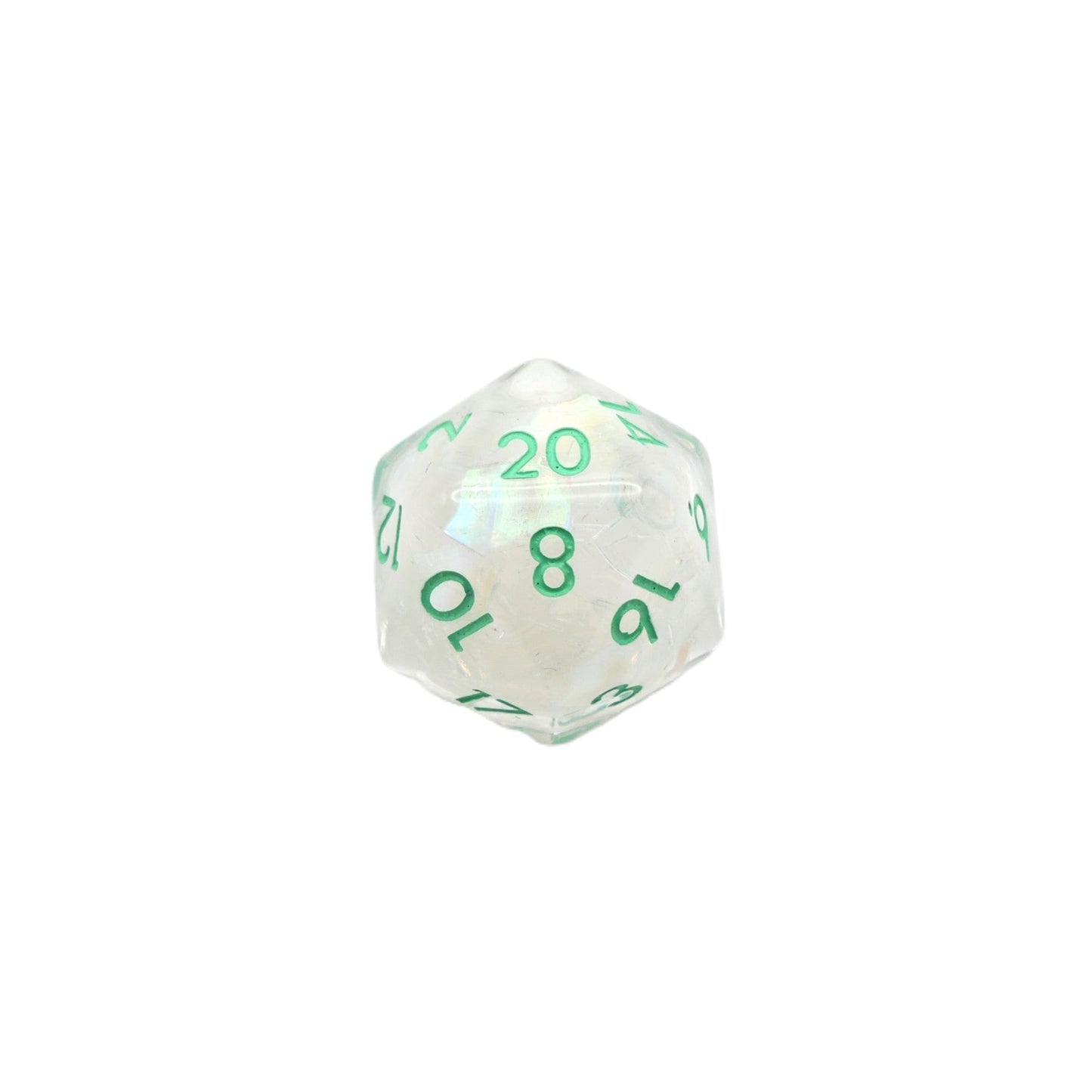 Frosted Meadow - 7 Piece DnD Dice Set | Acrylic RPG Gaming Dice