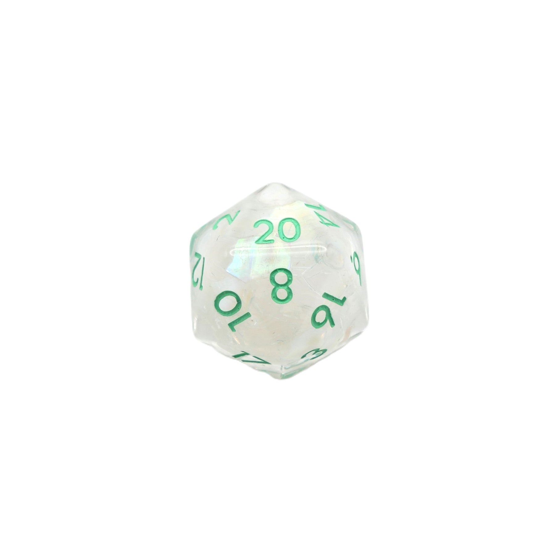 Frosted Meadow - 7 Piece DnD Dice Set | Acrylic RPG Gaming Dice - Collectors World Toys